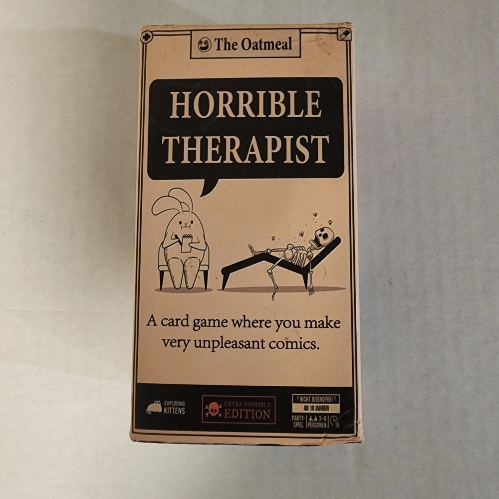 Horrible Therapist Card Game